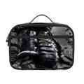 Dark Samurai Warrior Print Portable Lunch Bag