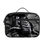 Dark Samurai Warrior Print Portable Lunch Bag