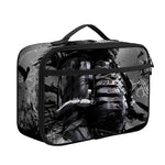 Dark Samurai Warrior Print Portable Lunch Bag