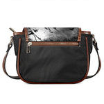 Dark Samurai Warrior Print Saddle Bag