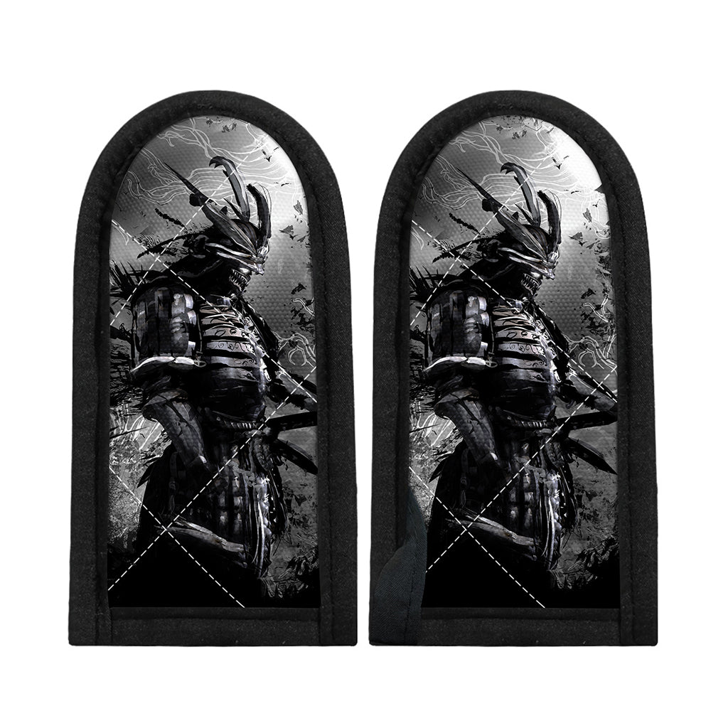 Dark Samurai Warrior Print Skillet Handle Cover