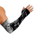 Dark Samurai Warrior Print Sun Protection Arm Sleeves