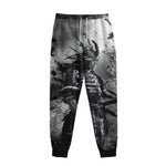 Dark Samurai Warrior Print Sweatpants