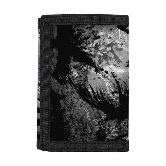 Dark Samurai Warrior Print Trifold Wallet