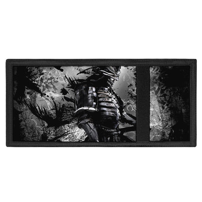 Dark Samurai Warrior Print Trifold Wallet