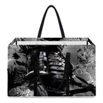 Dark Samurai Warrior Print Utility Tote Bag