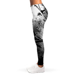 Dark Samurai Warrior Print Women's Leggings
