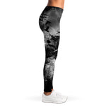Dark Samurai Warrior Print Women's Leggings