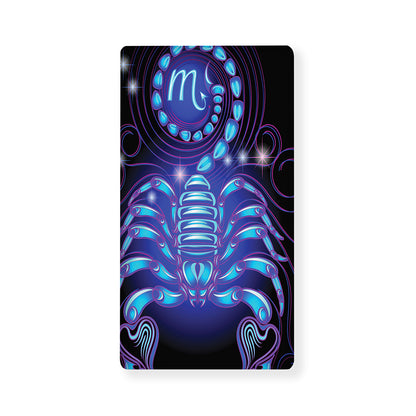 Dark Scorpio Zodiac Sign Print Baby Crib Sheet
