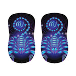 Dark Scorpio Zodiac Sign Print Bar Stool Covers