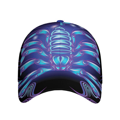 Dark Scorpio Zodiac Sign Print Baseball Cap