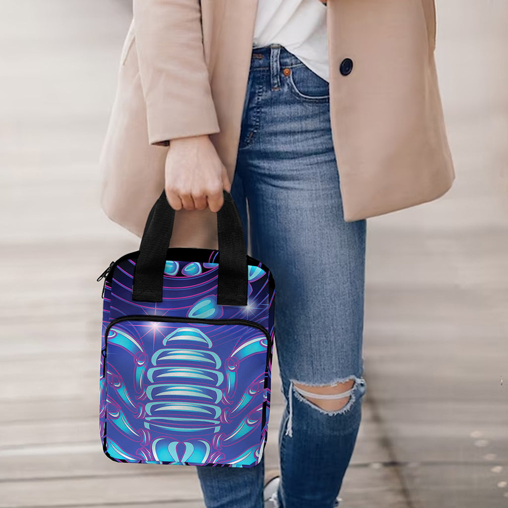 Dark Scorpio Zodiac Sign Print Bible Tote Bag