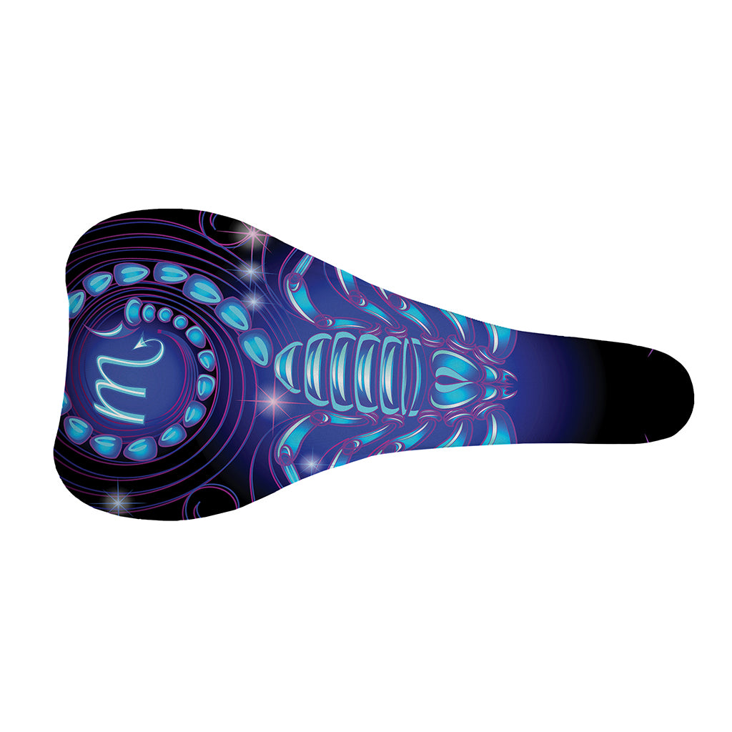 Dark Scorpio Zodiac Sign Print Bicycle Seat Cover