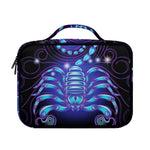 Dark Scorpio Zodiac Sign Print Briefcase Bible Bag