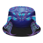 Dark Scorpio Zodiac Sign Print Bucket Hat