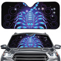 Dark Scorpio Zodiac Sign Print Car Windshield Sun Shade