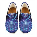 Dark Scorpio Zodiac Sign Print Casual Shoes