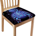 Dark Scorpio Zodiac Sign Print Chair Cushion Cover
