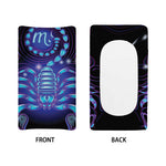 Dark Scorpio Zodiac Sign Print Changing Pad Cover