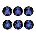 Dark Scorpio Zodiac Sign Print Coaster Set