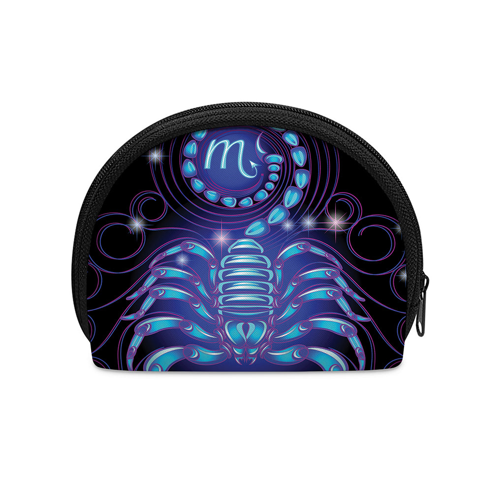 Dark Scorpio Zodiac Sign Print Coin Purse