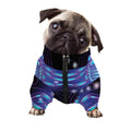 Dark Scorpio Zodiac Sign Print Dog Zip Up Jacket