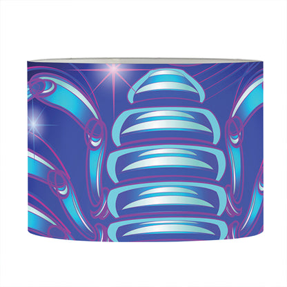 Dark Scorpio Zodiac Sign Print Drum Lamp Shade