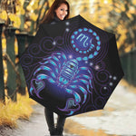Dark Scorpio Zodiac Sign Print Foldable Umbrella