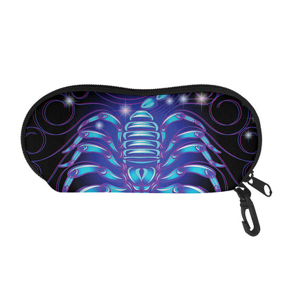 Dark Scorpio Zodiac Sign Print Glasses Case