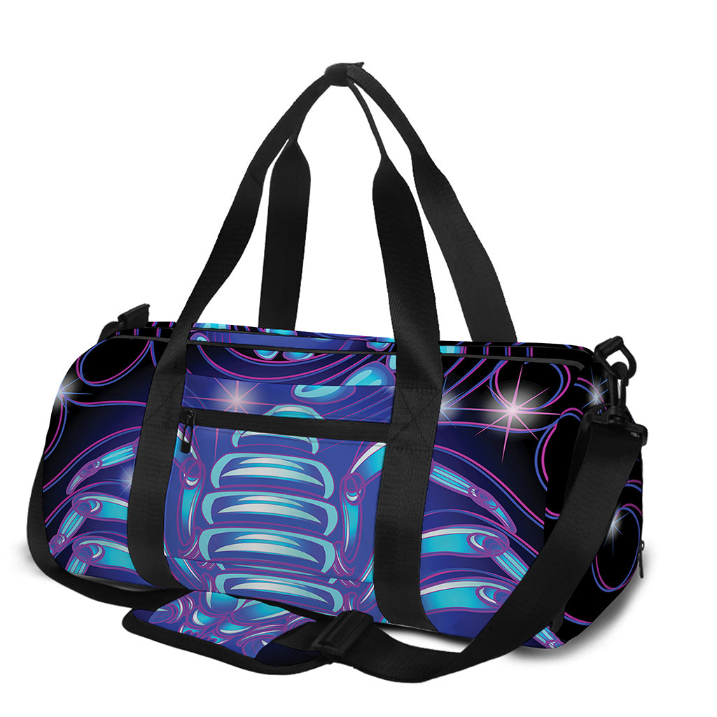 Dark Scorpio Zodiac Sign Print Gym Bag