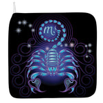 Dark Scorpio Zodiac Sign Print Hand Towel
