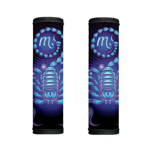 Dark Scorpio Zodiac Sign Print Handle Covers