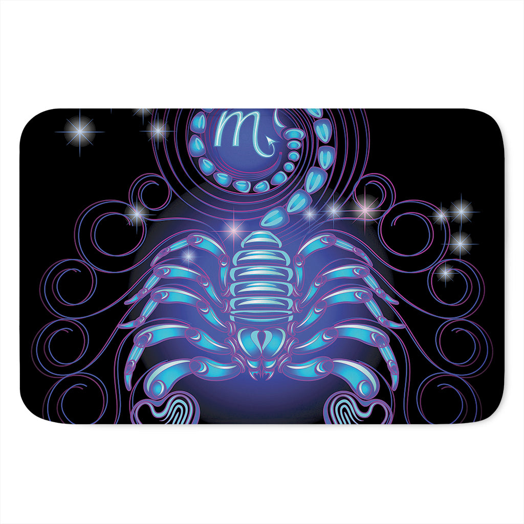 Dark Scorpio Zodiac Sign Print Indoor Door Mat