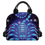 Dark Scorpio Zodiac Sign Print Insulated Lunch Bag