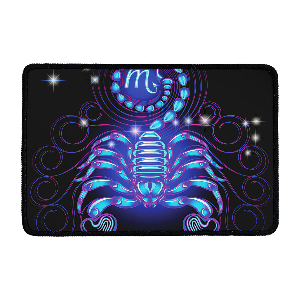 Dark Scorpio Zodiac Sign Print Kitchen Mat