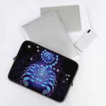 Dark Scorpio Zodiac Sign Print Laptop Sleeve