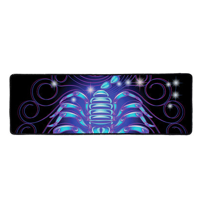 Dark Scorpio Zodiac Sign Print Long Kitchen Mat