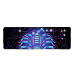 Dark Scorpio Zodiac Sign Print Long Kitchen Mat