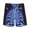 Dark Scorpio Zodiac Sign Print Men's Athletic Shorts