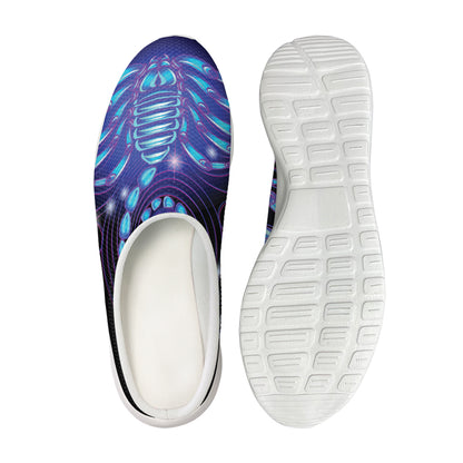 Dark Scorpio Zodiac Sign Print Mesh Casual Shoes