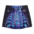 Dark Scorpio Zodiac Sign Print Mesh Shorts