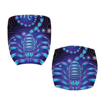 Dark Scorpio Zodiac Sign Print Office Chair Cover