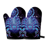 Dark Scorpio Zodiac Sign Print Oven Mitts