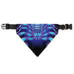 Dark Scorpio Zodiac Sign Print Over The Collar Dog Bandana
