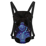 Dark Scorpio Zodiac Sign Print Pet Carrier Backpack