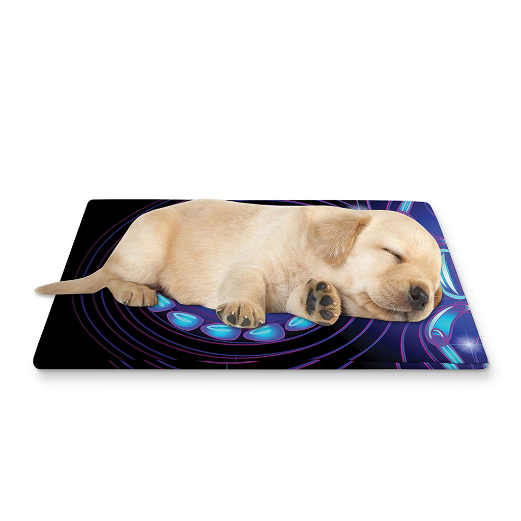 Dark Scorpio Zodiac Sign Print Pet Cooling Mat Cover