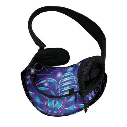 Dark Scorpio Zodiac Sign Print Pet Sling Carrier