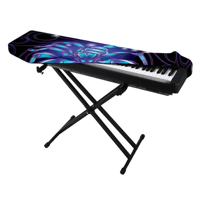 Dark Scorpio Zodiac Sign Print Piano Keyboard Cover