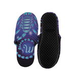 Dark Scorpio Zodiac Sign Print Slippers