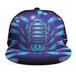 Dark Scorpio Zodiac Sign Print Snapback Cap